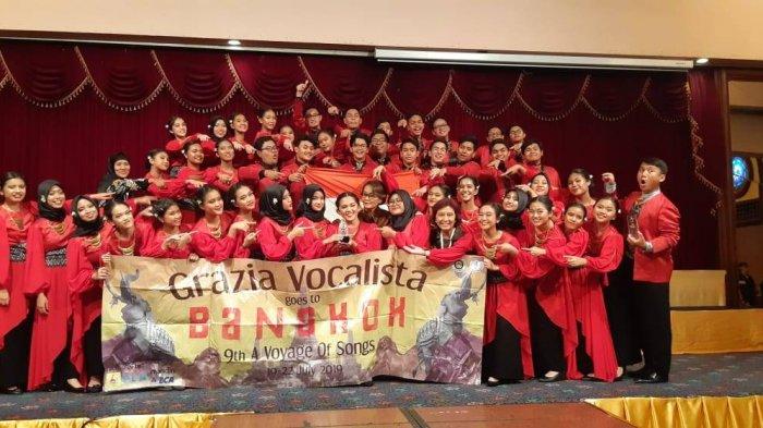 Paduan Suara SMAN 34 Jakarta Berjaya di Thailand
